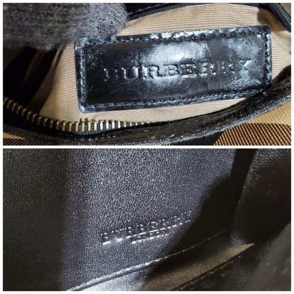 Burberry Beige/Black Nova Check PVC Chester Boston Bag - Picture 4 of 16